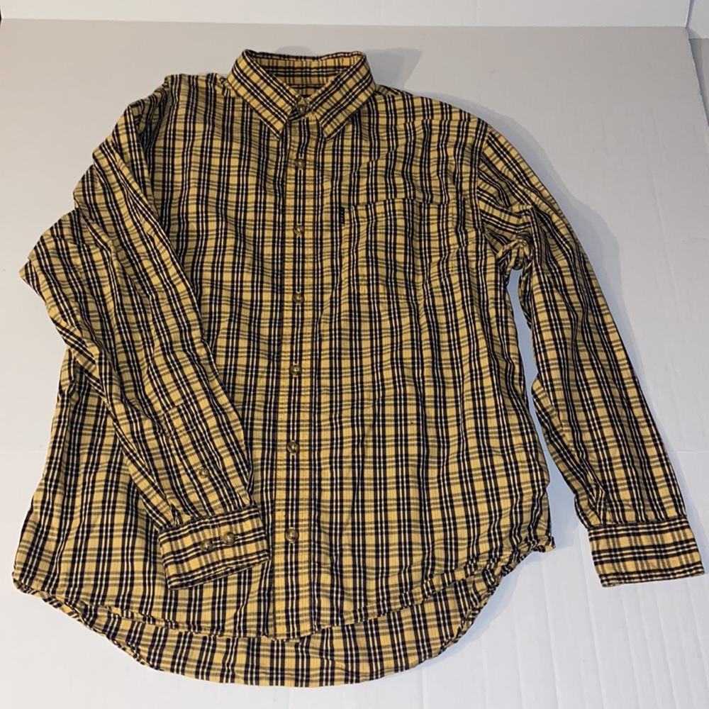 BKE 67 Men’s Long Sleeve Button Up Size Medium Plaid Shirt
